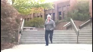 crazy lady attacks skateboarders