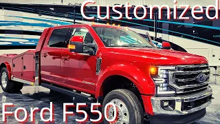 2022 Ford F550 84 CA 4x4 Crew Cab