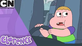 Clarence | Car Rides | Cartoon Network UK 🇬🇧