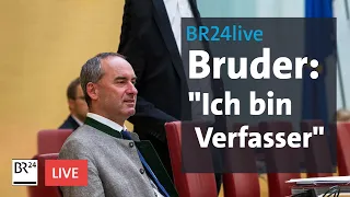 Update: Flugblatt-Affäre um Aiwanger - so geht es jetzt weiter | BR24live