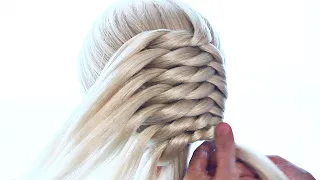 Коса из узелков тройная и одинарная | Лена Роговая | Hairstyles by REM | Copyright © #hairstyles