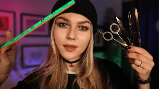 Fastest ASMR Competing for you #3 (Kris Measuring Your face, Lizi Haircut, Alisa Tweezing Eyebrows)