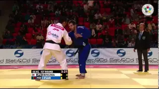 JPN EBINUMA vs POR CESAR Judo World Astana 2015