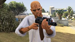 GTA 5 NPC Police Gang Wars 6