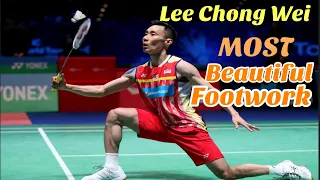 Lee Chong Wei | the World Most beautiful footwork | 传奇李宗伟-羽毛球男单完美脚步