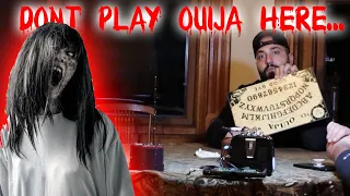 WE PLAYED THE OUIJA BOARD AT THE HAUNTED WILSON CASTLE