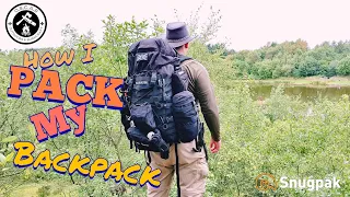 How I Pack My Backpack for Wild Camping or Bushcraft Camping | What's in My Backpack | Load Out
