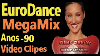 EuroDance - MegaMix  Anos 90  Vídeo Clipes