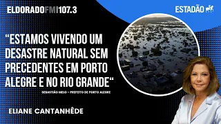 Eliane Cantanhêde: Porto Alegre decreta racionamento de água e esvazia abrigo e mais bairros