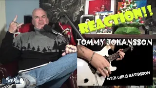 TOMMY JOHANSSON "MURDER IN THE SKIES" ft. CHRIS DAVIDSSON Old Rock Radio DJ REACTS!!