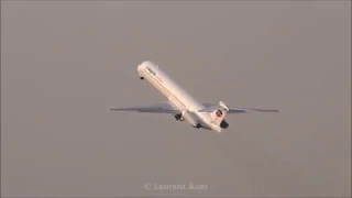 2x McDonnell Douglas MD-82 / Bulgarian Air Charter at LFSB