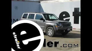 etrailer | Trailer Hitch Installation - 2014 Jeep Patriot - Curt