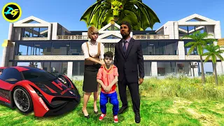 Adopted By BILLIONAIRE FAMILY in GTA 5