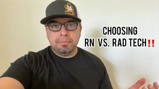 CHOOSING BETWEEN RN VS RAD TECH‼️☢️