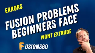 Fusion 360 problems (3 Tools You Must Know)