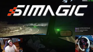 Simagic Alpha Mini Drifting In Assetto Corsa - 13nm Direct Drive Wheelbase