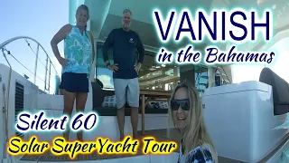 SDA93 VANISH in the Bahamas, Silent 60 Solar Superyacht  Tour