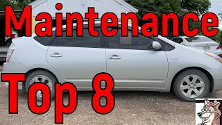 Prius top 8 Maintenance tips - 2nd Gen