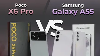Poco X6 Pro VS Samsung A55 - Что покупать в 2024 году?!