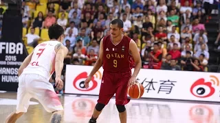 Mizo Amin ( Mohamed Hassan )  FIBA - Asian Championship Qatar vs China  Offensive Highlights (2015)