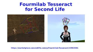 Fourmilab Tesseract for Second Life