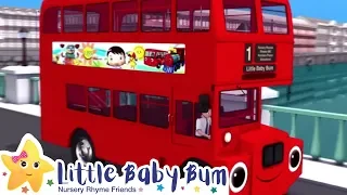 Wheels On The Bus V16 | +30 Minutes of Nursery Rhymes | Moonbug TV | #vehiclessongs