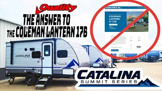 Check out the 2023 Coachmen Catalina 164BH - DON'T BUY A COLEMAN LANTERN 17B unit you watch this!