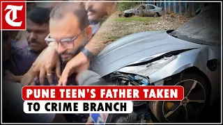 Father of minor accused in Porsche accident case brought to Crime Branch