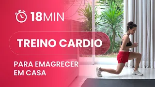 Treino CARDIO HIIT COMPLETO pra emagrecer em casa - Carol Borba