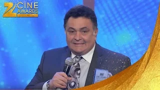 Zee Cine Awards 2013 Best Actor In Negative Role Rishi Kapoor