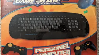 GameStar Computer Famiclone Keyboard and Mouse with fake Word & Excel