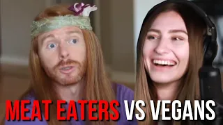 If MEAT EATERS acted like VEGANS... AwakenwithJP