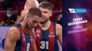 Tadas Sedekerskis 15 points, 6 rebounds vs Panathinaikos | EuroLeague