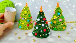 ❤️️🎄 Superb Christmas Tree Making Idea with Yarn - Easy Way to Make It - DIY Amazing Christmas Decor