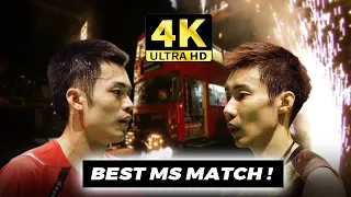 [4K50FPS] BEST MS MATCH！Lin Dan vs Lee Chong Wei | 2011 World Championships