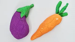 ASMR. Satisfying video. Relaxing Kinetic Sand 18