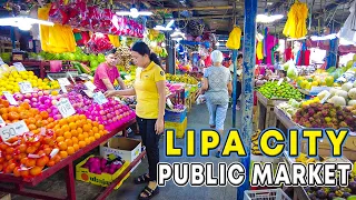 Exploring the LIPA CITY PUBLIC MARKET on a less bustling day | LIPA BATANGAS |