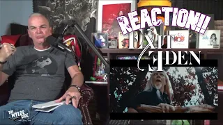 EXIT EDEN ft. MARKO HIETALA "Run" [REACTION!] Old Rock Radio DJ REACTS!