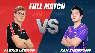 FAN Zhendong vs Alexis LEBRUN | WTT Champions Macao 2023 | Tenis Meja Dunia