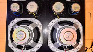 渚ゆう子 [ 雨の日のブルース ] YAMAHA NS-20M (1983) 23cm 3WAY SPEAKER スプルースコーン ウーファー ＆ カーボネイトチタン ツィーター スピーカー 空気録音