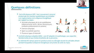 Webinaire "Activité physique adaptée : un levier du bien-être au travail"