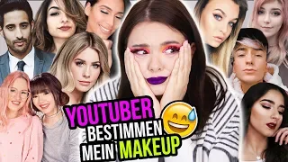 YOUTUBER suchen mein MAKEUP aus... 😳 - Youtubers Pick My Makeup - Alycia Marie