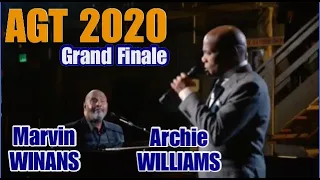 ARCHIE WILLIAMS duets with one of his all time favorites, MARVIN WINANS on AGT 2020 Grand Finale