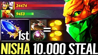 🔥 Bounty Hunter faster farm than Alchemist? — NISHA vs Matumbaman 10.000 GOLD Steal Dota 2 Pro