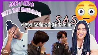 Enhypen has the sassiest maknae line| REACTION