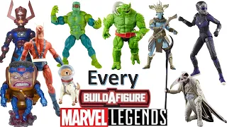 Every Marvel Legends BAF Toybiz and Hasbro Comparison Build-a-Figure