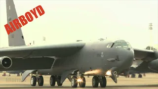 B-52 Taxi And Takeoff