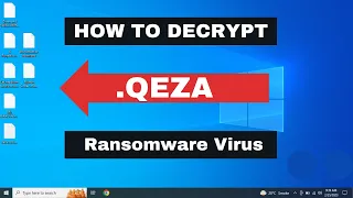 QEZA File Virus Extension | Remove .QEZA Virus and Decrypt Files | STOP DJVU Decryptor
