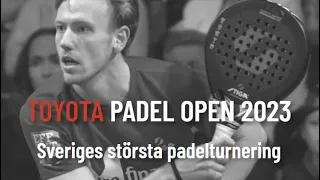 FINAL Toyota Padel Open 2023 - Söndag 19/3. Herrar A-klass