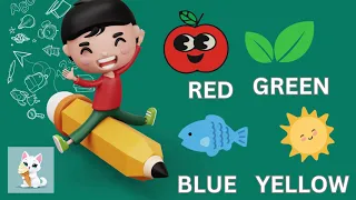 Colour Learning | 2D-Animation | Toddler learning |Preschool